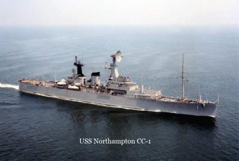 The U.S.S. Northampton was one of the two “Ghosts of the East Coast”.